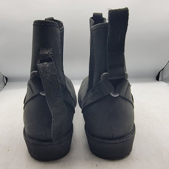 Teva Ellery Chelsea Womens 8.5 Black Waterproof Pull On Boots Casual 1111772 - Picture 6 of 14
